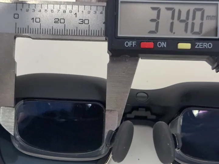 Comparing the eyebox of XReal devices