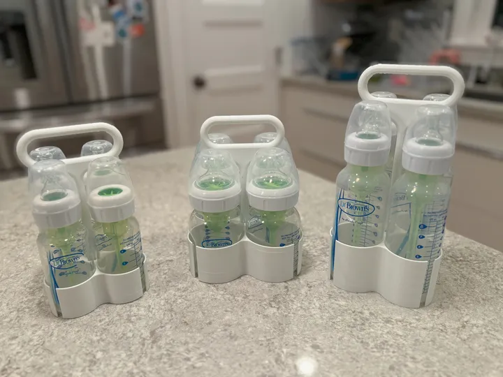 Baby bottle carriers
